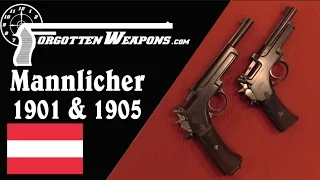 Mannlicher Model 1901 & 1905 Pistols