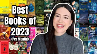Best Books I've Read in 2023... per month! || Reviews & Recommendations