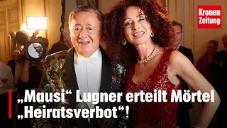 „Mausi“ Lugner erteilt Mörtel „Heiratsverbot“! | krone.tv NEWS