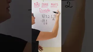 🔥 NÃO ERRE MAIS ESSE TIPO DE DIVISÃO🔥 | Profª Glaucia