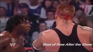 Booker t, The rock,hhh try to get undertaker to do a spinaroonie