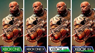 Gears 5: Hivebusters | Xbox Series S|X vs Xbox One S|X | Graphics Comparison & FPS