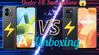 Redmi A1 🆚 Realme C30 Comparison ⚡Full Details ⚡| Under 6000 Smartphone 😱 #realme #redmi #under6000