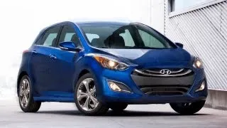 2013 Hyundai Elantra GT Auto 0-60 MPH Drive & Review