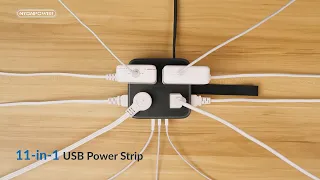 NTONPOWER Wrappable PowerCube Power Strip | Your compact power solution for everyday convenience