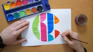 CBBC logo - Children's BBC (BBC) - painting