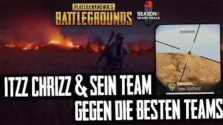 PUBG - ITZZ CHRIZZ gegen die besten Teams der Welt - Twitch Stream Highlight Gameplay Deutsch German