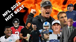 NFL HOT SEAT DISCUSSION! NFL COACHES & PLAYERS on the HOT SEAT in 2021! W/Guest Chris!