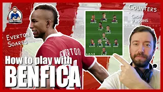 BENFICA TACTICS | How to play with SL Benfica 🇵🇹 | PES 2021 Custom Team Tactics