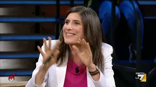 Chiara Appendino ospite a "DiMartedì" La7 07/05/2024