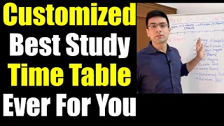 Customized Best Timetable Ever For You || Full Revision Strategy || Common Time Table Mistakes