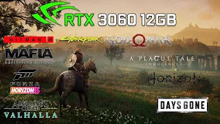 RTX 3060 + RYZEN 5 5600 | Test in 10 Games at 1080p