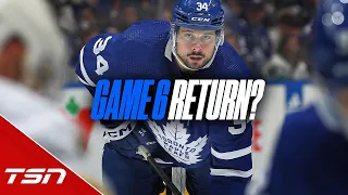What are the chances Matthews is back for Game 6?