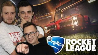 COMEBACK, 2x REWANŻ = PIĘKNA GIERKA Z EKIPĄ 😱 ROCKET LEAGUE - Bronczek, MafiaSolec & MrAdamo15