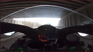 Kawasaki Ninja H2 ipari full throttle 299 km/h