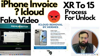 Iphone Icloud Unlock Permanent Rules ! Fake 😠 Invoice Method Faild All Fake Video