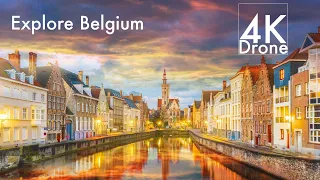 Explore Belgium in 4K Drone Video