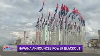 Havana Announces Power Blackout