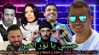 Cheb Mami x Soolking X Amr Diab x Mustafa Qamar x Zaho x Reda Taliani - Habibi Remix 2024