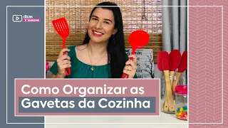 Como Organizar as GAVETAS da Cozinha | Dicas Sanremo