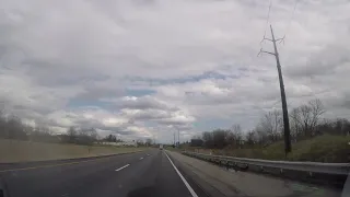 PA Turnpike April 2020 timelapse