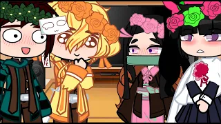 Kamaboko squad react to Ships (Tanjiro X Kanao) (Zenitsu X Nezuko)