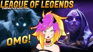 Artist reacts to LEAGUE OF LEGENDS CINEMATICS  ("Still here" and more)