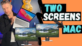 How to run TWO MONITORS on a Mac WITH ONE CABLE!! (Intel Mac only)