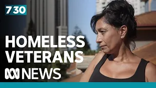 It’s estimated hundreds of military veterans become homeless every year | 7.30