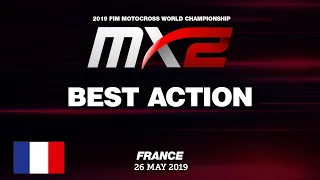 Best Moments MX2 Qualifying - MXGP of France 2019  #motocross