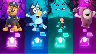 Paw Patrol 🆚 Bluey Bingo 🆚 Gumball 🆚 Oddbods. 🎶 Who Will Win ? 🎯🎯