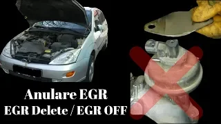 Cum anulezi EGR Ford Focus - Anulare EGR cu tablă - EGR Off - EGR Delete