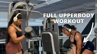 Toned arms, back, chest: FULL UPPERBODY WORKOUT