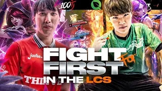 FIGHT FOR FIRST IN THE LCS - PRINCE VS DOUBLELIFT - CAEDREL