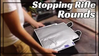 How To Make a Bullet Proof Vest 2 , Stopping Rifle Rounds