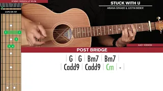 Stuck With U Guitar Cover Ariana Grande & Justin Bieber 🎸|Tabs + Chords|