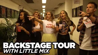 Little Mix takes Smallzy on a BACKSTAGE TOUR of their last Australian show!