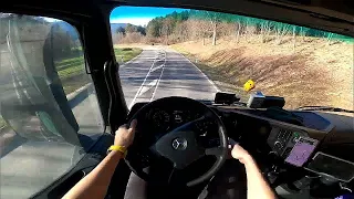 Mastering Forest Truck Driving Skills: POV Truck Driving Behind the Wheel