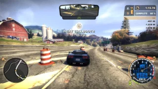 NFS Most Wanted - Tollbooth Race With AI Opponents #2 - Proper Method