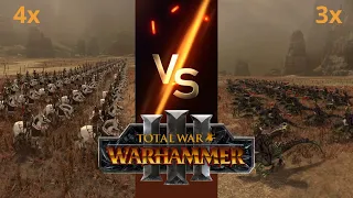 Can 4 Silver Helms Take out 3 Cold One Knights in Total War Warhammer 3