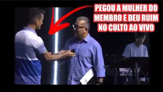 PASTOR SILAIR ALMEIDA É DESMASCARADO NO CULTO AO VIVO