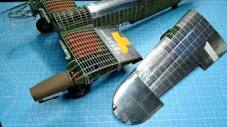 Building The Wooden Lancaster Bomber stages 112 and 113