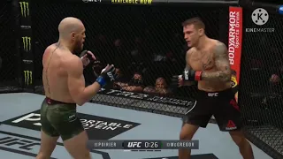 Conor McGregor Puts Dustin Poirier on a skates with a brutal Spinning Back Kick