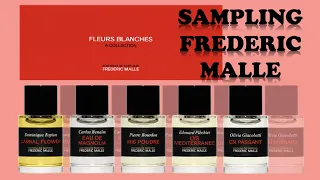 FREDERIC MALLE Sample Set Review |Carnal Flower,Eau Magnolia,Lys Mediteranee,Iris Poudre,En Passant