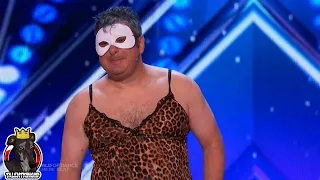 The Man Of Mystery Full Performance | America's Got Talent 2017 Auditions Week 1 S12E01