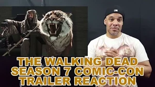 The Walking Dead: Season 7 Comic-Con 2016 Official Trailer REACTION!!!