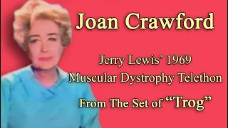 Joan Crawford 1969 Muscular Dystrophy Telethon Appearance