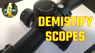 4 - Mastering Rifle Scopes: common terms FFP, SFP, MOA & MRAD Demystified