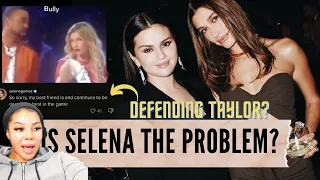 Selena Gomez and Hailey Bieber's TikTok Feud - a DEEP DIVE into all the TEA | Reaction