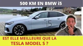 ESSAI DE LA TOUTE NOUVELLE BMW i5 POURRIONS NOUS L’ACHETER?